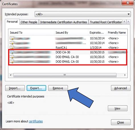 smart card delete certificate|how to delete cac cert.